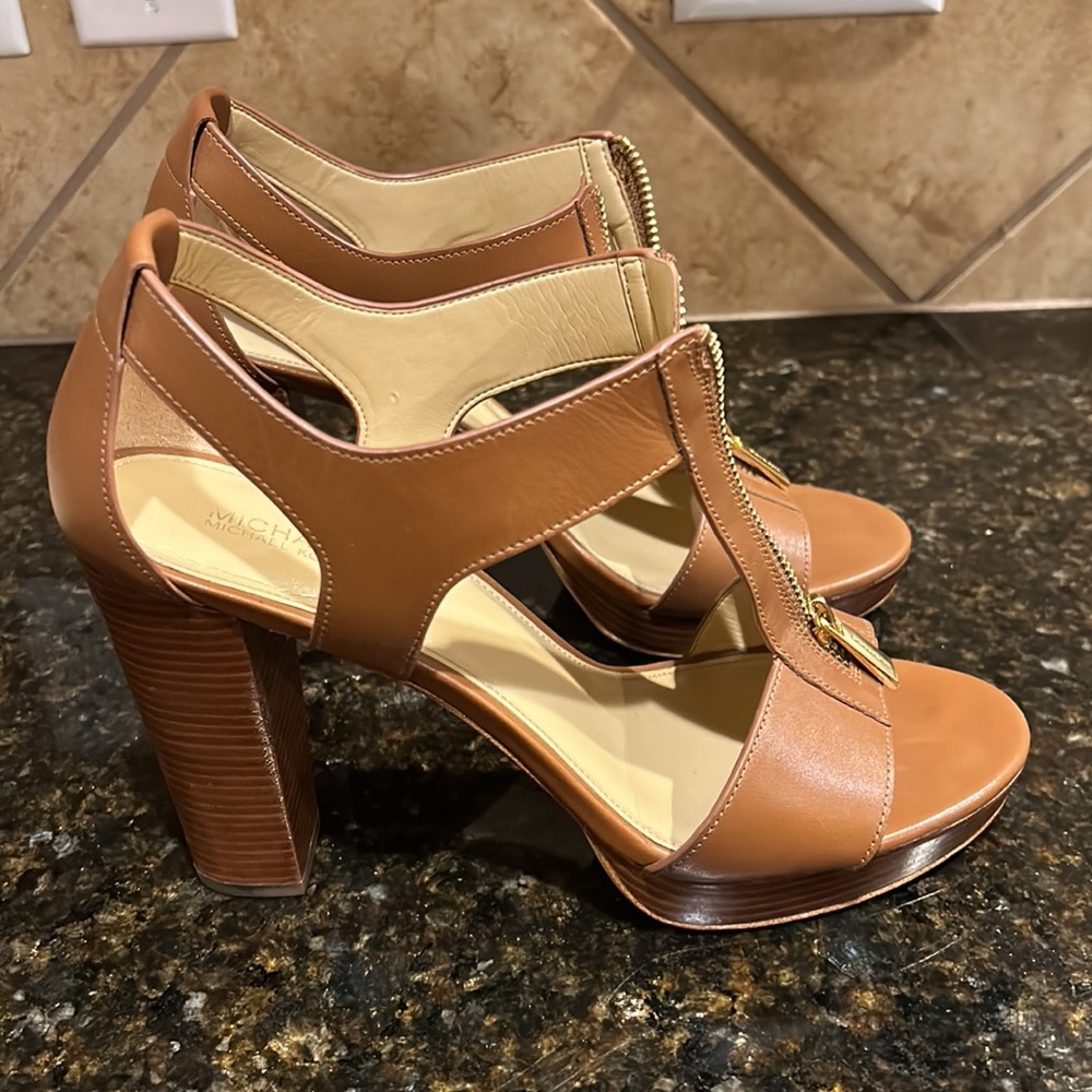 Michael Kors Berkley Platform Sandal Heel